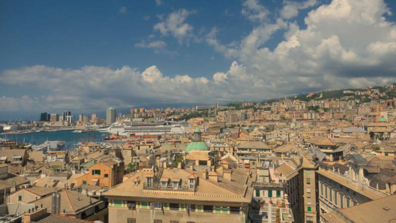 Panorama su Genova, Liguria