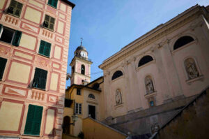 Borgo di Camogli e Basilica di Santa Maria Assunta