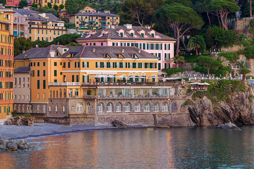 Hotel Cenobio visto dal mare